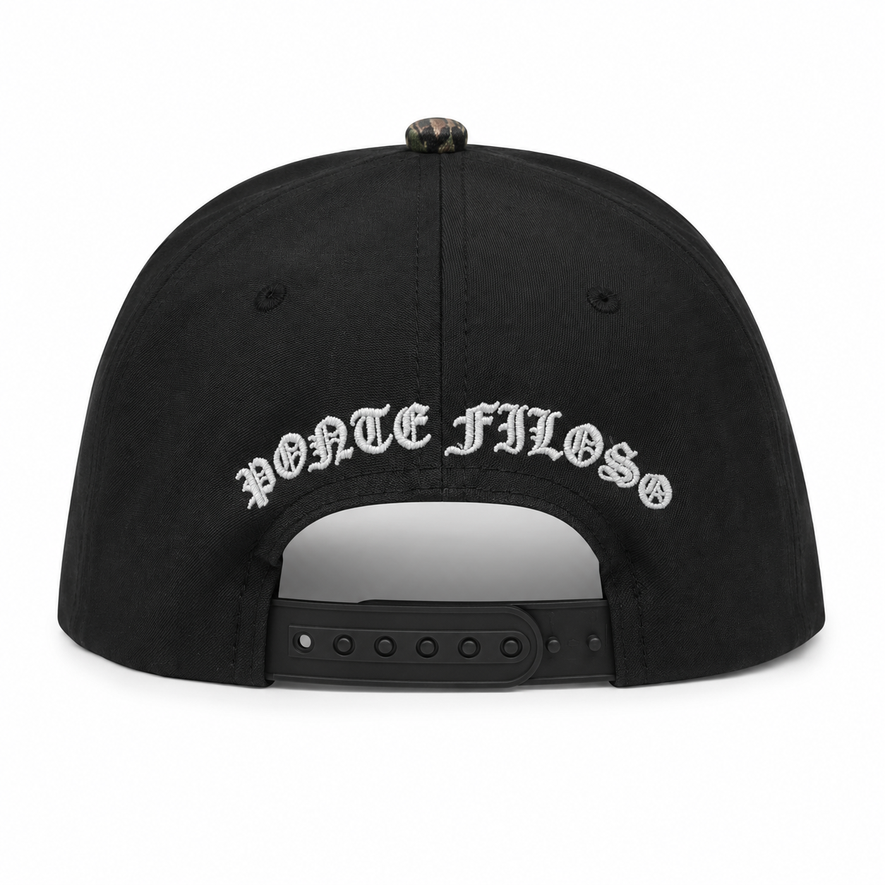 Signature Snapback Black Camo