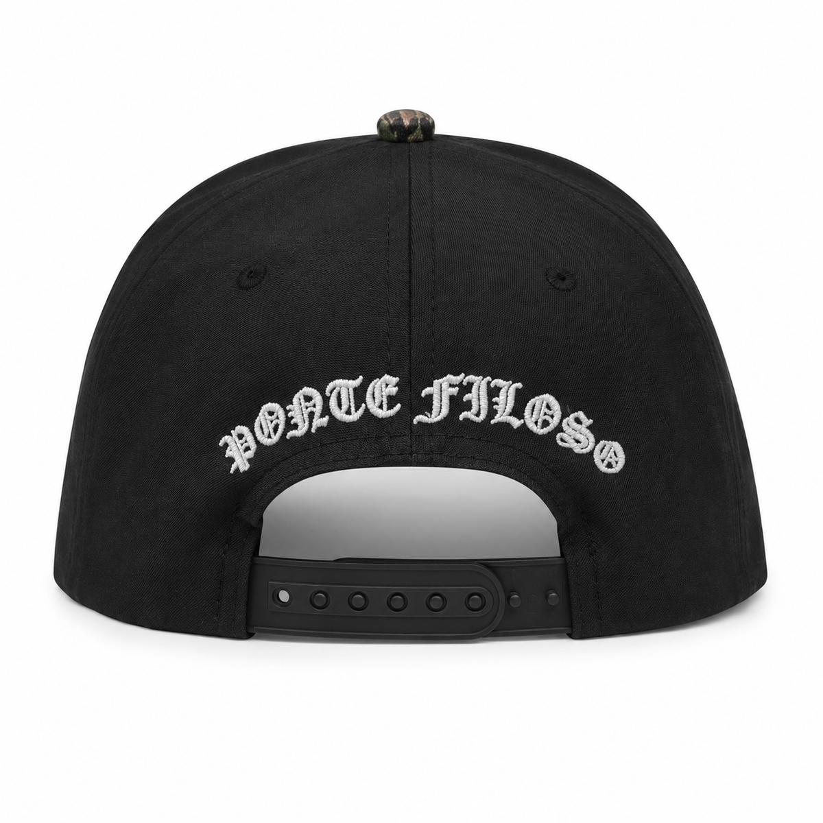 Signature Snapback Black Camo