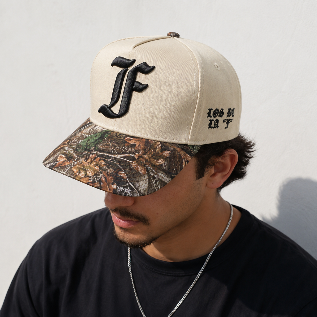 Signature Snapback Tan Camo