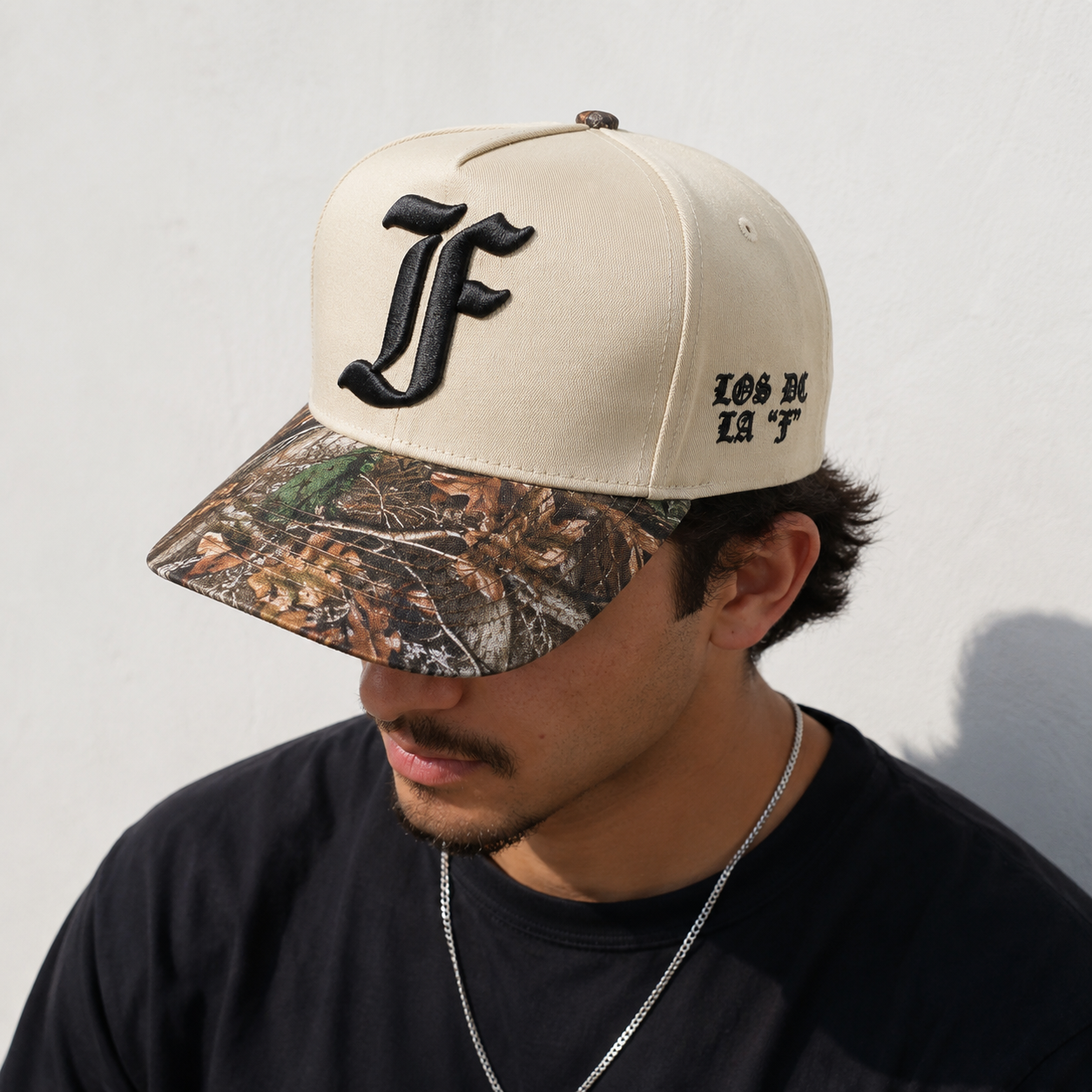 Signature Snapback Tan Camo